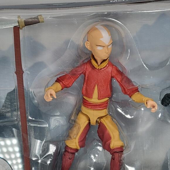 McFarlane Avatar The Last Airbender Aang VS Blue Spirit Zuko Anime Netflix NEW - Picture 2 of 6